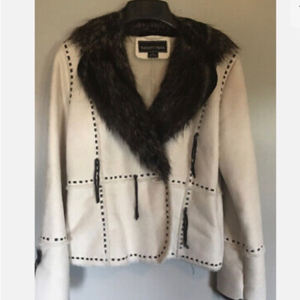 Beautiful Regent Park faux fur and suede jacket